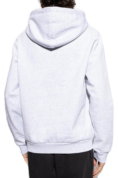 Logo Printed Drawstring Hoodie