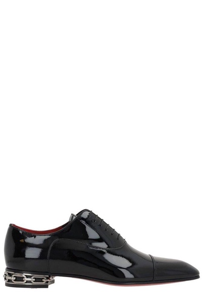 Greggy Chain Detailed Lace-up Shoes