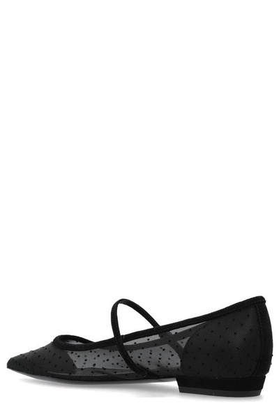 Double T Buckle Mary Jane Flats