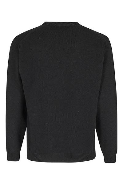 Boke Flower Embroidered Crew Neck Jumper