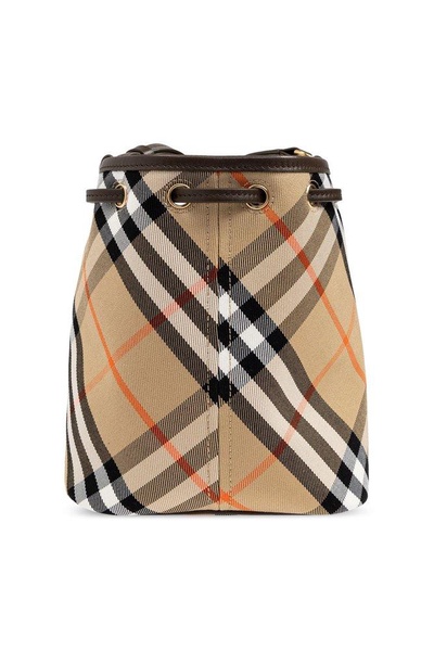 Burberry Check jacquard bucket bag