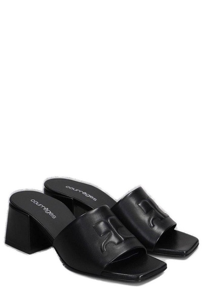 Shadow Open-toe Mules