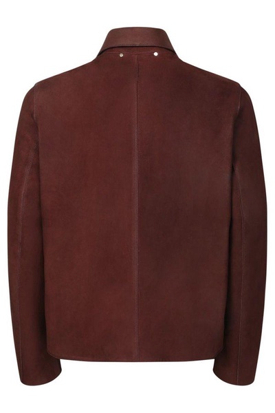 Zip-Up Leather Jacket