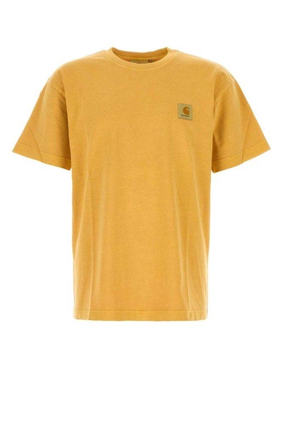 Mustard cotton Vista S/S t-shirt