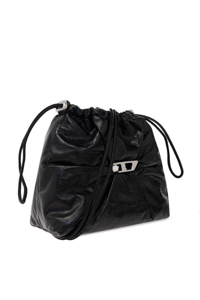 Scrunch-d Drawstring Bucket Bag