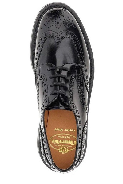 Norwich Polished Fumè Derby Shoes