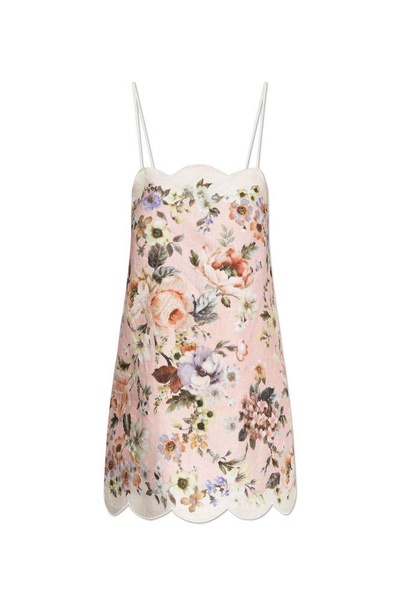 Acacia Scallop Mini Dress