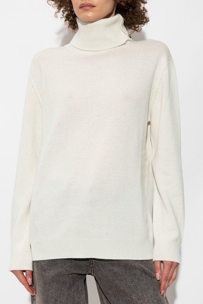 Foldover Neck Sweater