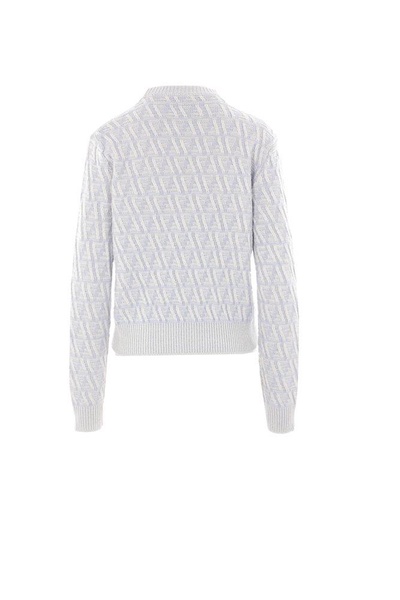 Monogrammed Crewneck Knitted Jumper