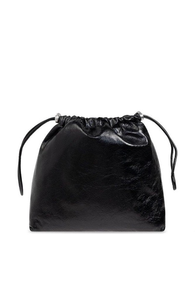 Scrunch-d Drawstring Bucket Bag