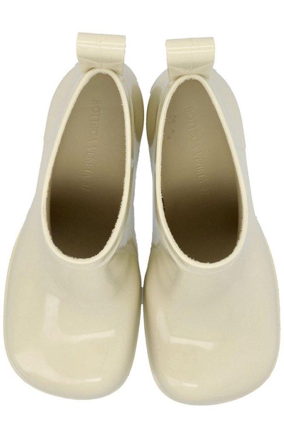 Shine Square Toe Ankle Rain Boots