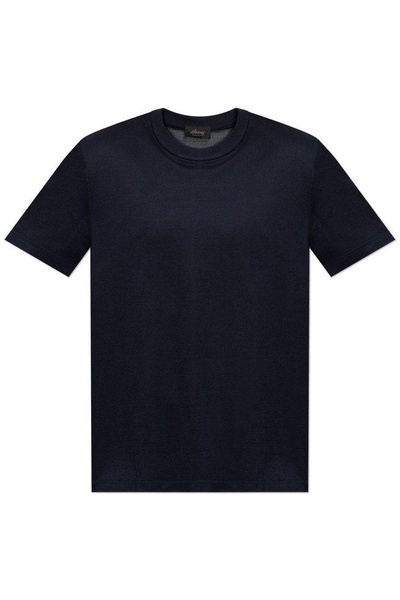 Brioni Silk t-shirt with round neckline
