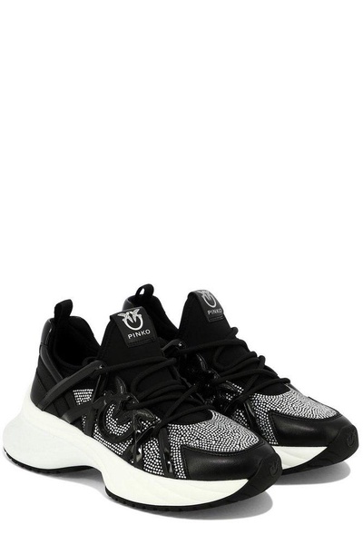 Love Birds Embellished Chunky Sneakers