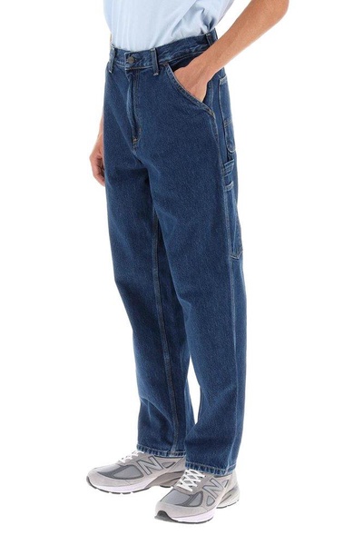 Loose Fit Single Knee Jeans