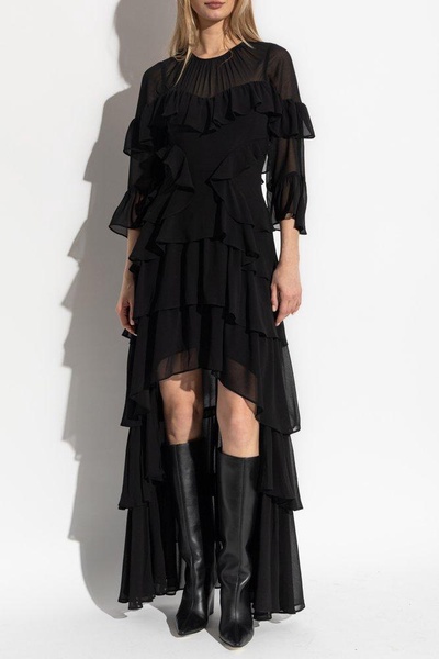 AllSaints Ruffled dress Nat