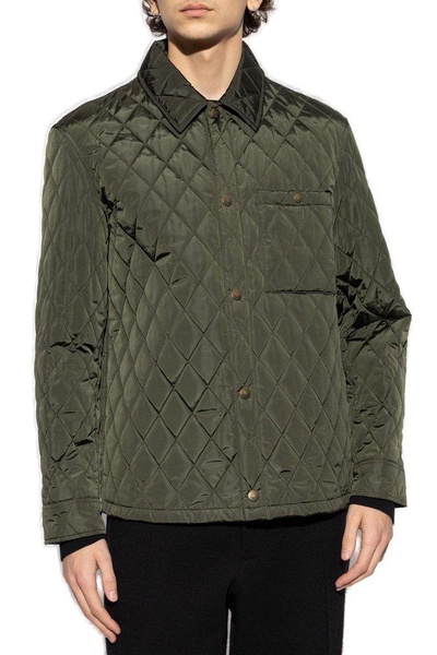 Long Sleeved Quilted Padded Jacket