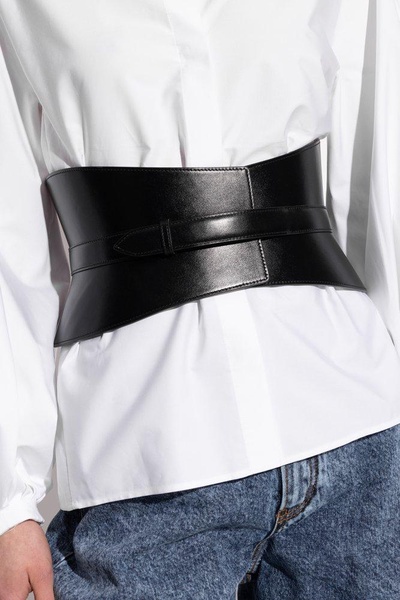 Leather belt