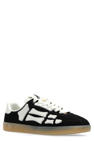 Pacific Bones appliquéd suede sneakers