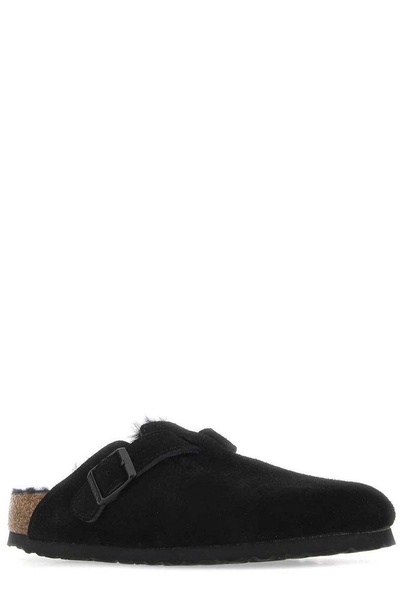 Birkenstock ‘Boston VL’ suede slides