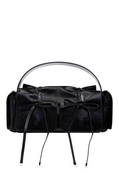 Pocket Detailed Top Handle Bag