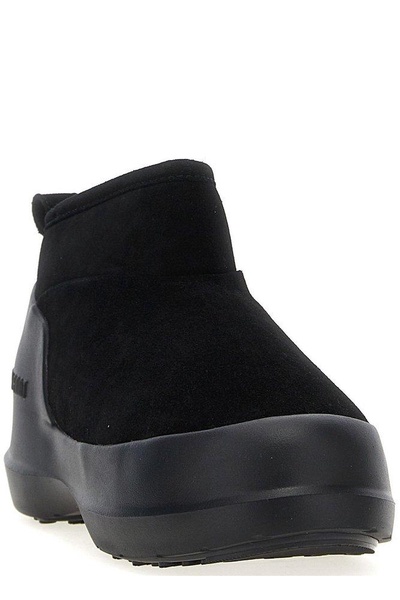 Luna Logo Debossed Slip-on Boots