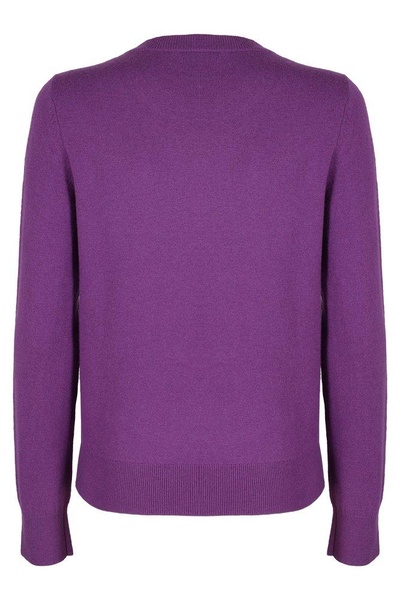 Logo Embroidered Crewneck Jumper Sweater