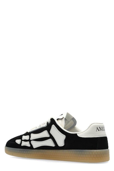 Pacific Bones appliquéd suede sneakers