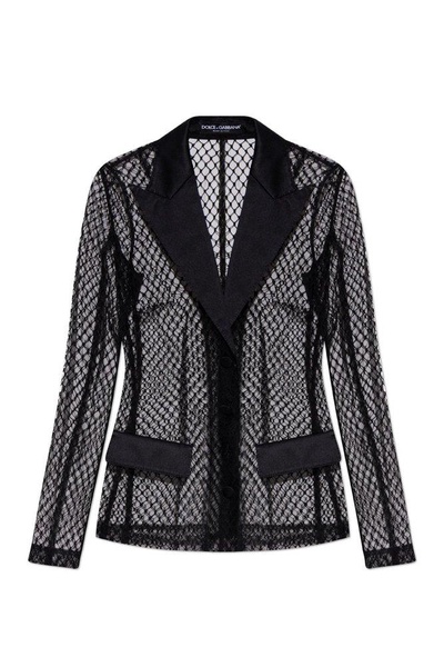 Dolce & Gabbana Transparent Blazer