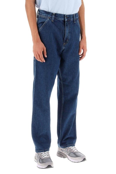 Loose Fit Single Knee Jeans