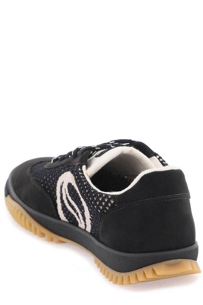 S Wave Lace-up Sneakers