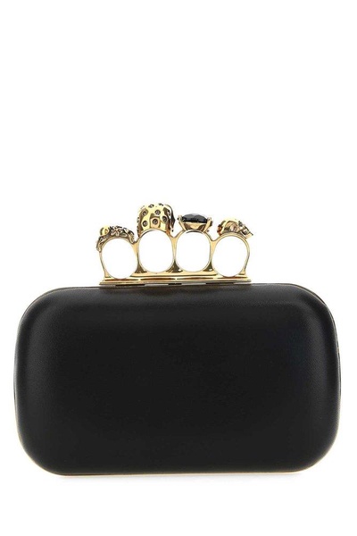 Skull Four-Ring Clutch Bag