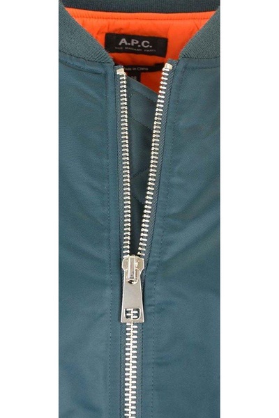 "ella" Teal Bomber Jacket