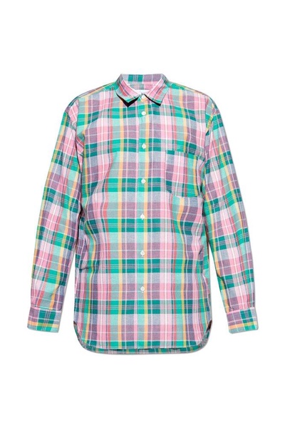 Comme des Garcons Shirt Checkered pattern shirt