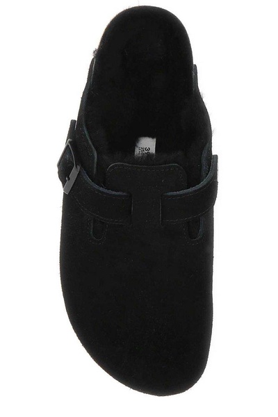 Birkenstock ‘Boston VL’ suede slides