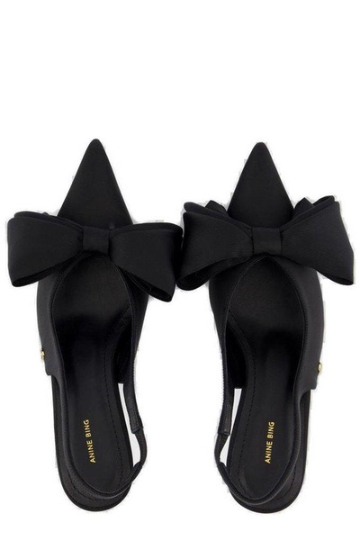 Nina Bow-detailed Pumps