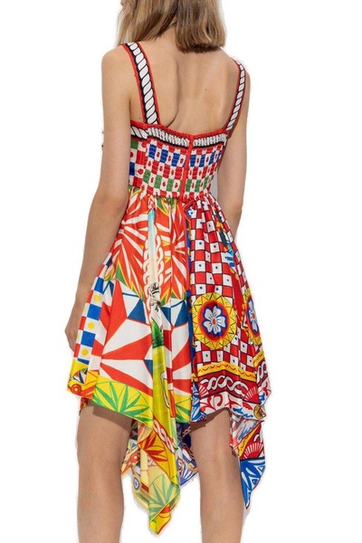 Dolce & Gabbana Dress with Carretto pattern