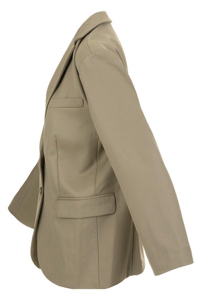 Quinn Buttoned Oversize Blazer
