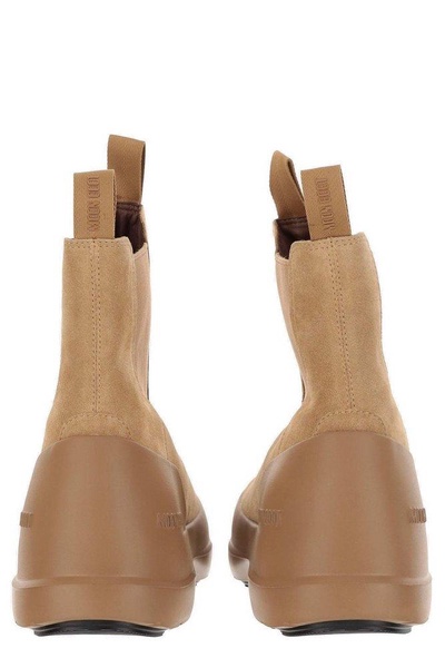 Luna Logo-printed Slip-on Boots