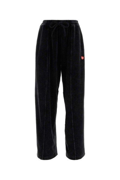 Black Velvet Joggers