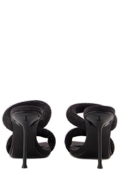 Julie Crystal Embellished Heeled Sandals