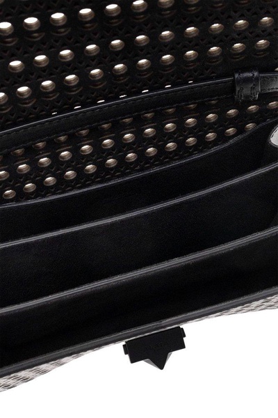 Le Papa Small Vienne leather crossbody bag