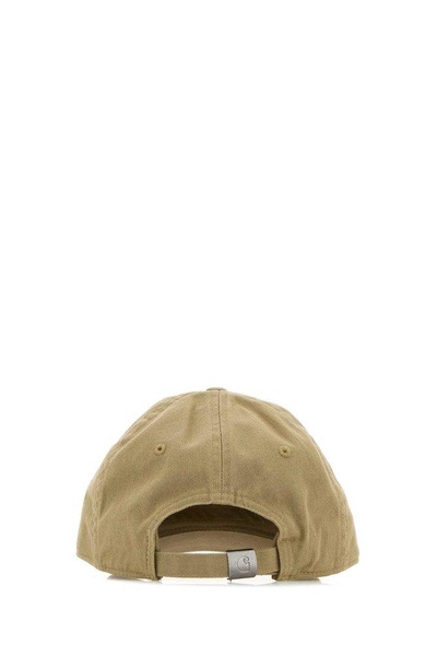Khaki Cotton Madison Logo Cap