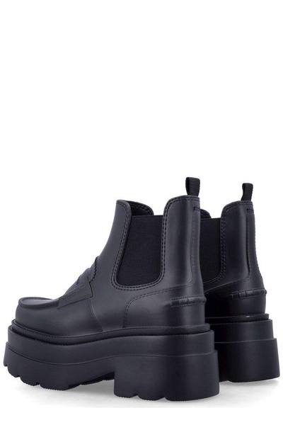 Carter Ankle Platform Rain Boots