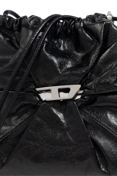 Scrunch-d Drawstring Bucket Bag