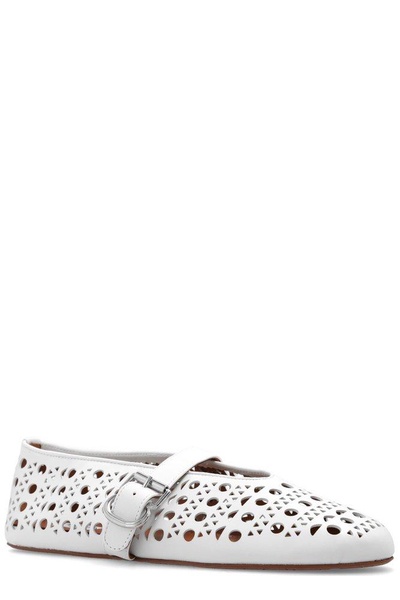 Vienne Cutout Mary Jane Ballerina Flats