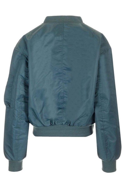 "ella" Teal Bomber Jacket