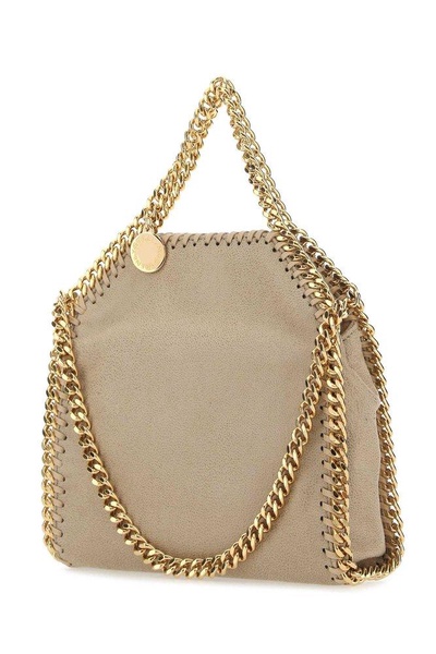 Stella Mccartney Women Sand Shaggy Deer Micro Falabella Handbag
