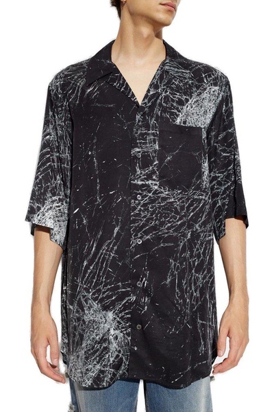 Smashed Screen Collared Shirt
