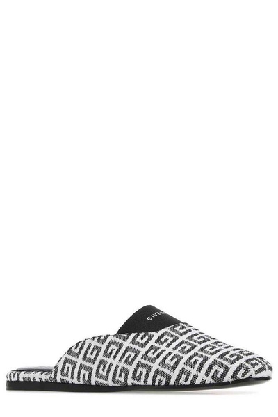 Givenchy Women Embroidered Fabric 4G Slippers