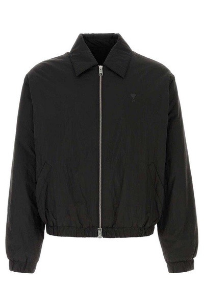Paris Ami De Coeur Zip-up Bomber Jacket